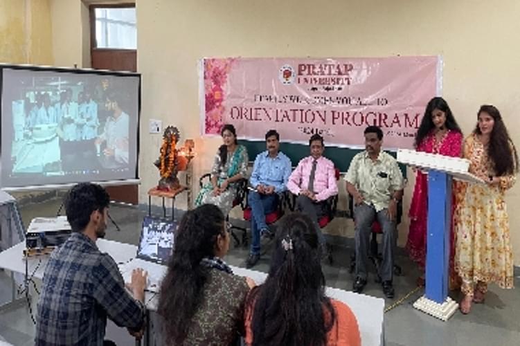 Pratap University Jaipur Orientation ceremony photo 7